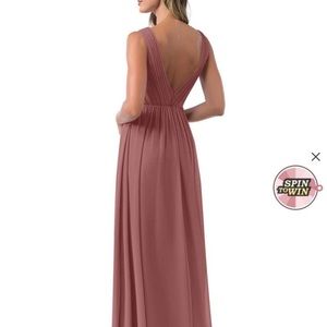 Azazie Desert Rose Bridesmaid Dress